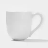 Набор кружек Magistro Mien, 270 мл, 6 шт., фарфор, белый