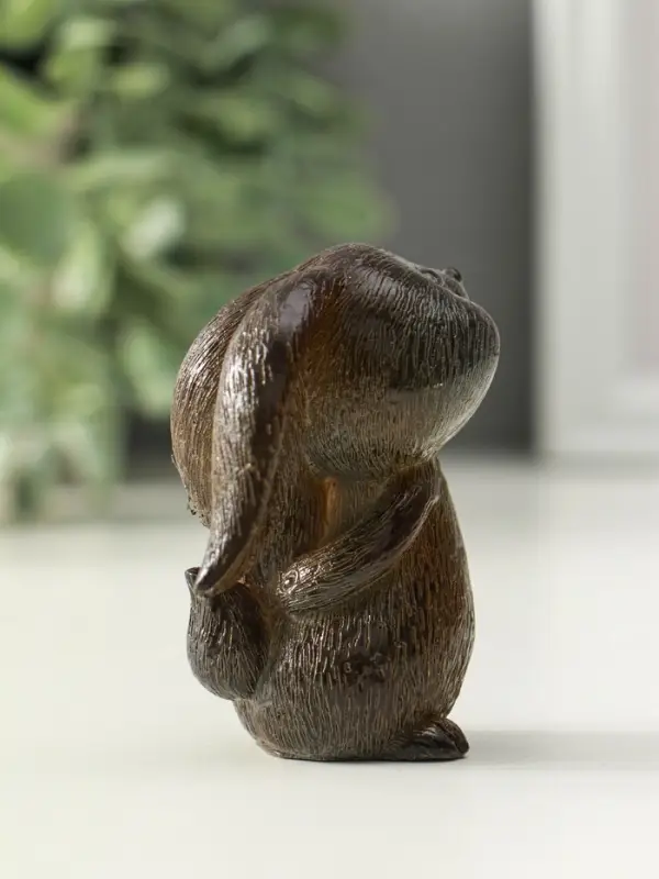 Фигурка для чайной церемонии Фигурка для чайной церемонии "Милый кролик" меняет цвет 5х3,5х7 см