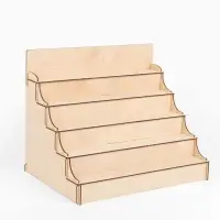 Горка 5 ступенек 37.5&times;26&times;30 см, толщина 3 мм, бежевая