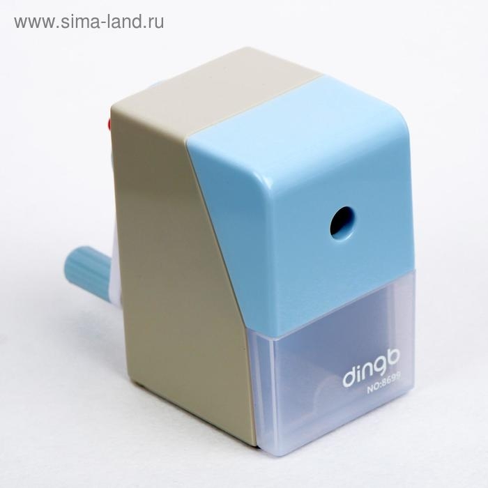 Точилка механическая с контейнером Точилка механическая с контейнером "Классика", МИКС