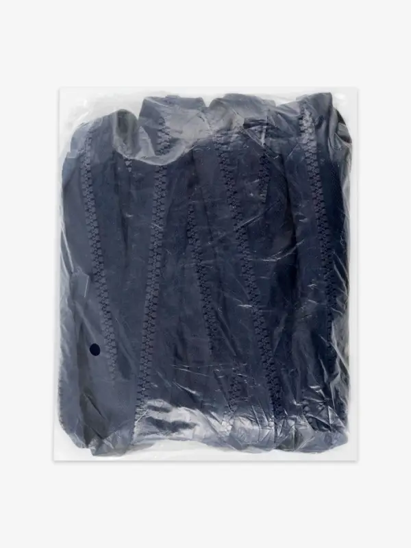 Молния &laquo;Трактор&raquo;, №8, разъёмная, 2 замка, замки автомат, 120 см, тёмно-синяя