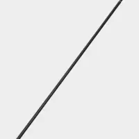 Карниз для ванной комнаты "Контур" 110-200 см, цвет черный