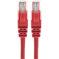Патч-корд REXANT U/UTP, CAT 5e, 26AWG, LSZH, красный, 0,3м (02-0103-03)