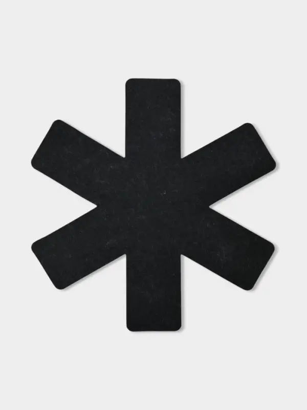 Вкладыши - разделители для хранения посуды, набор 2 шт., d=36 см, d=27.5 см, войлок