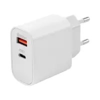 Сетевое зарядное устройство Luazon LZZ-22, USB, Type-C, 2 А, белое