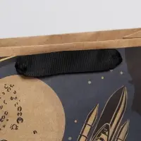 Пакет подарочный крафтовый вертикальный, упаковка, «Космос», ML 23 х 27 х 11.5 см Пакет подарочный крафтовый вертикальный, упаковка, «Космос», ML 23 х 27 х 11.5 см