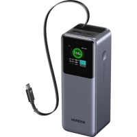Внешний аккумулятор UGREEN PB726(95670B)165W 20000mAh USB-C&A +каб/сер.косм