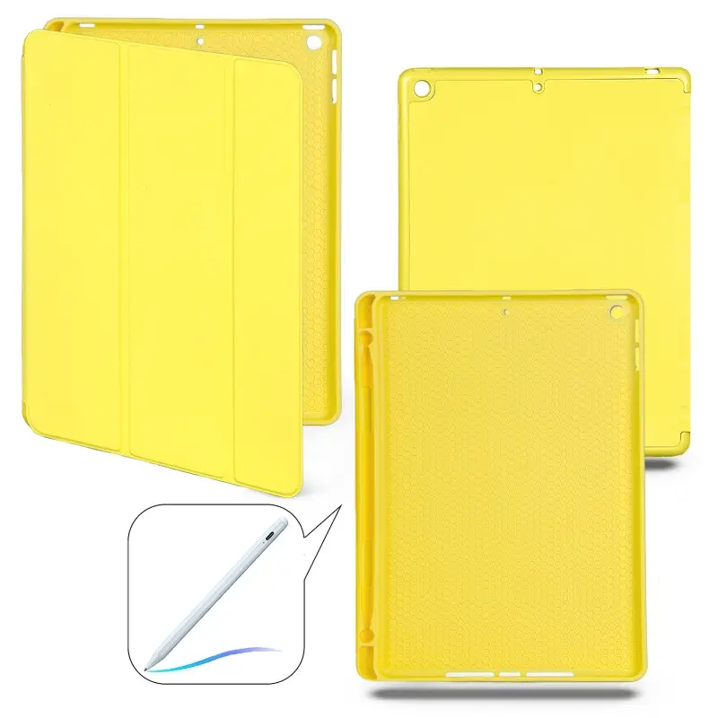 Чехол-книжка для iPad 10.2 (2019/2020/2021) Smart Сase (Pencil) Yellow №4
