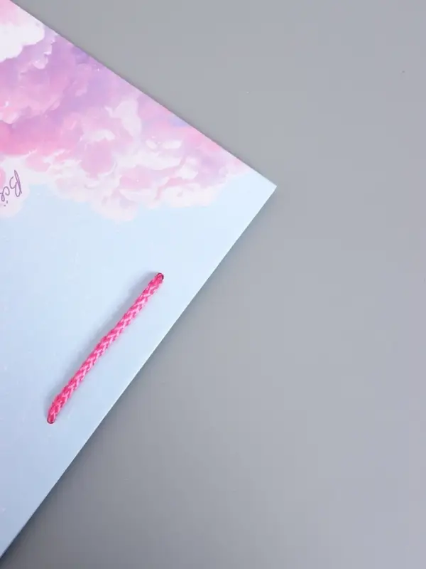 Пакет подарочный "Выше облаков" ламинированный 26 х 12 х 32 см