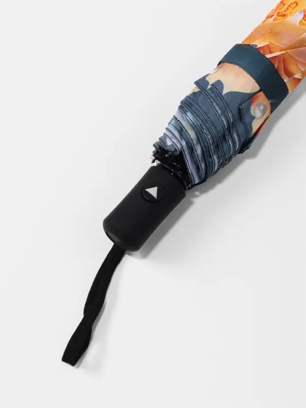 Зонт полуавтоматический &laquo;Дождливый день&raquo;, 3 сложения, 8 спиц, R=49/55 см, d=98 см, МИКС