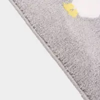 Коврик Доляна &laquo;Гуси&raquo;, 40&times;60 см, микрофибра, серый