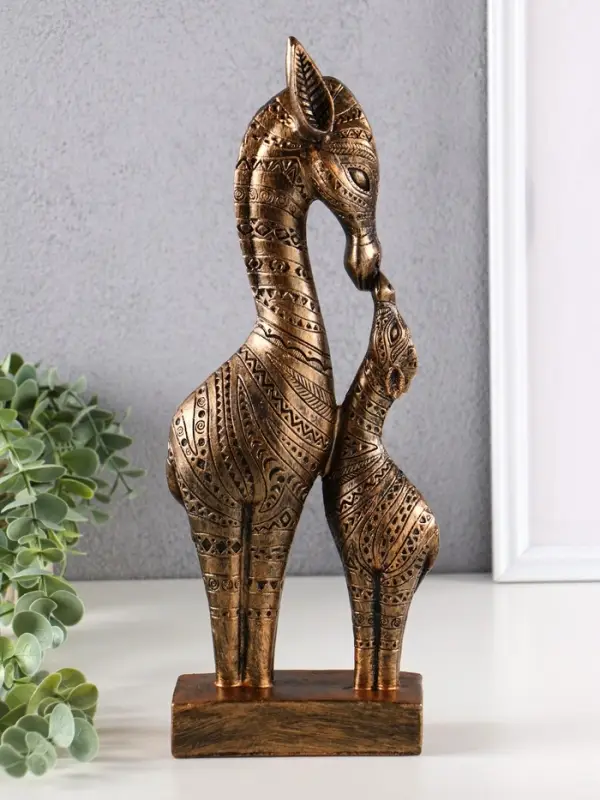 Фигура Фигура "Зебра с детенышем" 33х12х6 см