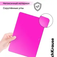 Доска для лепки пластиковая А4 ErichKrause Matt Neon, МИКС