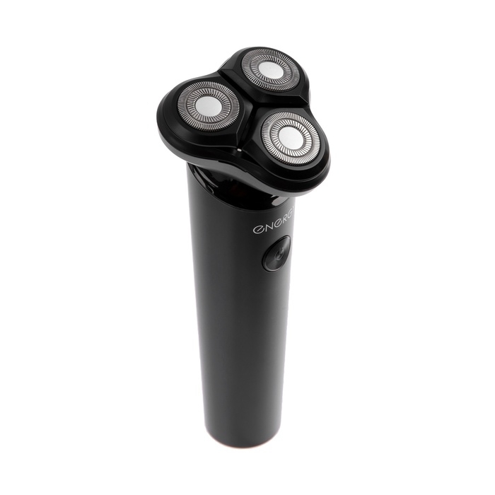 Электробритва Energy EN-727 5 Вт, роторная, 3 головки, влажное бритьё, от АКБ, чёрная Электробритва Energy EN-727 5 Вт, роторная, 3 головки, влажное бритьё, от АКБ, чёрная