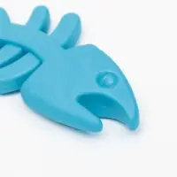 Жевательная игрушка для собак &laquo;Планктон&raquo;, 12.5 см, TPR, голубая