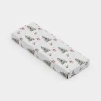 Подставка под ложку Доляна &laquo;Новогодние зверята&raquo;, 26.5&times;10&times;2 см, стекло, белая