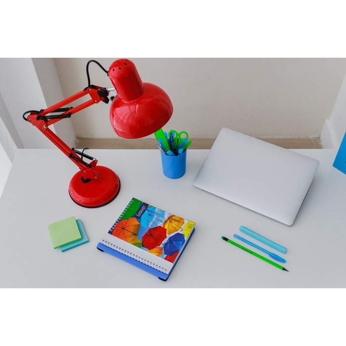 Лампа настольная 810 Лампа настольная 810 "Деко, красная" E27 40W RISALUX