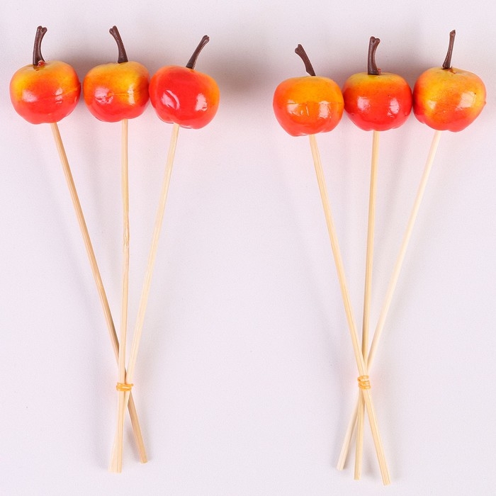 Шпажки «Наливные яблочки», в наборе 6 шт. Шпажки «Наливные яблочки», в наборе 6 шт.