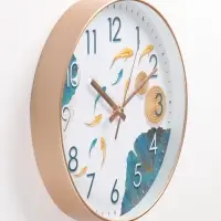 Часы настенные интерьерные &laquo;Рыбки&raquo;, бесшумные, плавный ход, d=30 см, от батарейки 1&times;АА