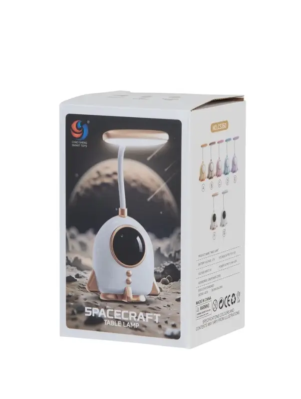 Ночник карандашница "Ракета" 6хLED 3Вт 5V USB АКБ 2 режима 7х11х27 см