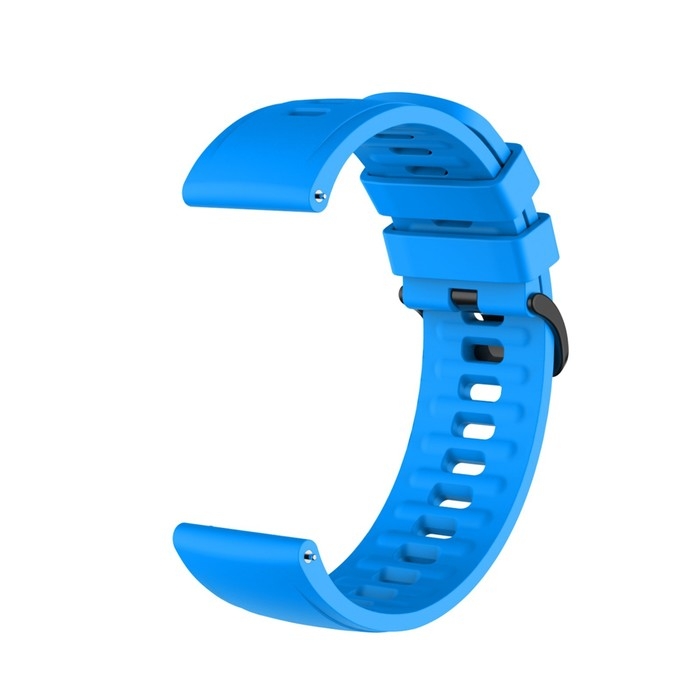 Ремешок для смарт-часов, 22 мм, силикон, синий Ремешок для смарт-часов, 22 мм, силикон, синий