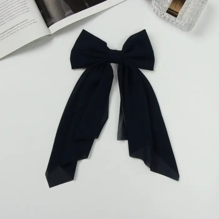 Заколка - автомат для волос &laquo;Джулия&raquo;, 24&times;12 см, синяя