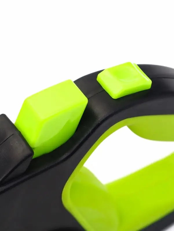 Рулетка &laquo;Пижон&raquo;, 3 м, до 15 кг, трос, светоотражающая, прорезиненная ручка, зелёная