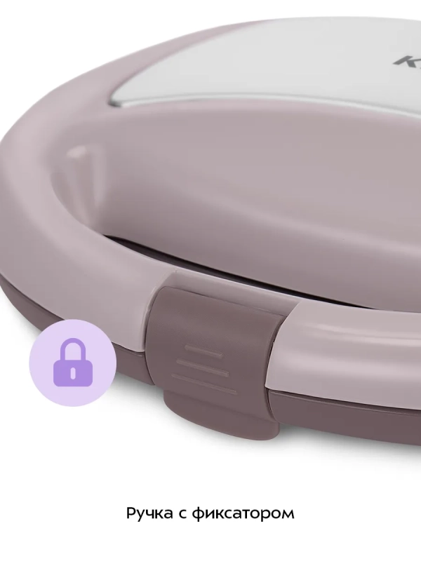 Вафельница для бельгийских вафель КТ-3647 - 750 Вт