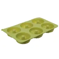 VETTA Форма силиконовая 6 ячеек, 27x16,5x3см "Пончики", 3 цвета