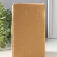 Сувенир керамика "Серый зайчик с сердечками на пяточках" 8х7,5х13,6 см