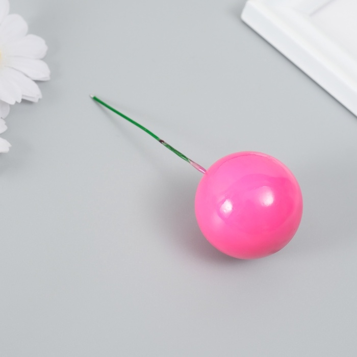 Декор для творчества Декор для творчества "Шарики фуксия" d=2; 3; 3,5 и 4 см набор 20 шт