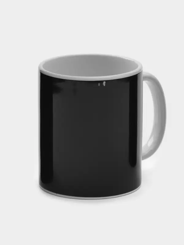 Кружка - хамелеон Доляна &laquo;Таинственная лиса&raquo;, 350 мл, керамика, небольшие дефекты