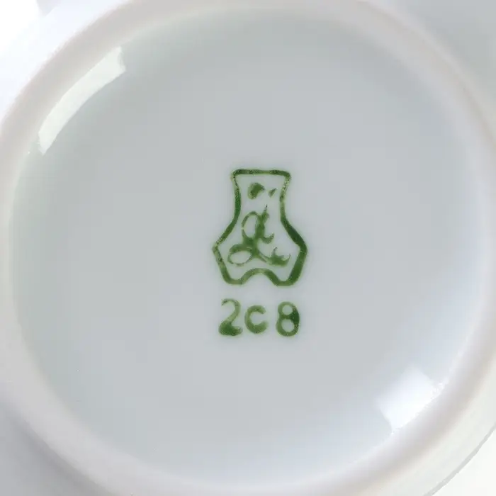 Пиала Добрушский завод &laquo;Гуси&raquo;, 330 мл, d=11 см, фарфор, белая, рисунок МИКС