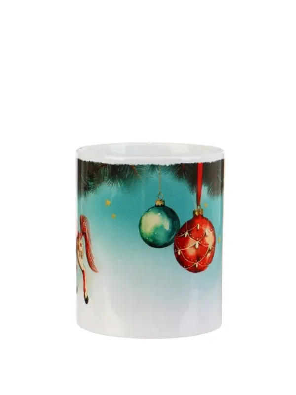 Кружка керамическая «Приятных сюрпризов!», ёлочная игрушка, 320 мл Кружка керамическая «Приятных сюрпризов!», ёлочная игрушка, 320 мл