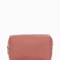 Косметичка дор Плетенка, 16*5*10, отдел на молнии, темно-розовый