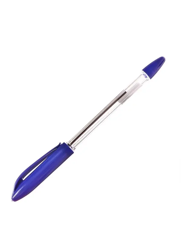 Ручка шариковая 0.5 мм, стержень синий, с резиновым держателем (штрихкод на штуке) Ручка шариковая 0.5 мм, стержень синий, с резиновым держателем (штрихкод на штуке)