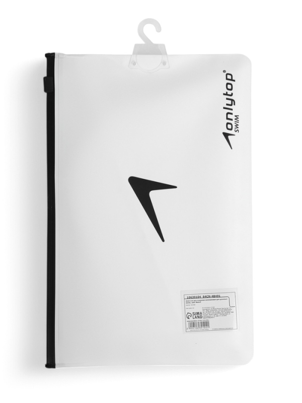 Шапочка для плавания силиконовая для длинных волос, цвет белый