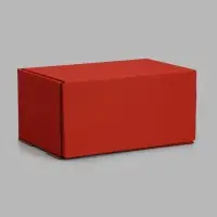 Коробка самосборная "Почтовая", красная, 30 х 20 х 15 см