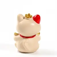 Фигурка &laquo;Манэки-нэко с монетой/слитком&raquo;, набор 4 шт. 3.7&times;3.7&times;5.3 см