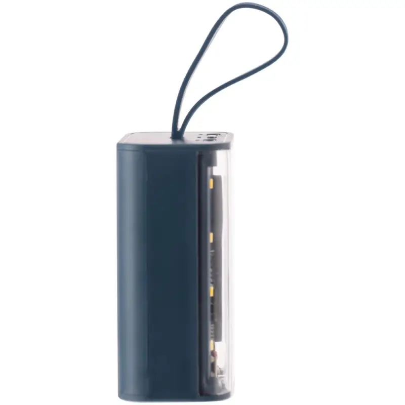 Аккумулятор c быстрой зарядкой Trellis Quick 10000 мАч, синий Аккумулятор c быстрой зарядкой Trellis Quick 10000 мАч, синий