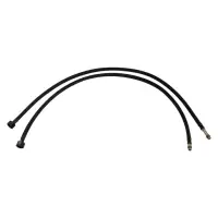 Подводка гибкая для смесителя ZEIN engr, нейлон, 1/2", М10, 80 см, набор 2 шт., черная Подводка гибкая для смесителя ZEIN engr, нейлон, 1/2", М10, 80 см, набор 2 шт., черная