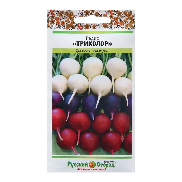 Семена Редис Семена Редис "Триколор", ц/п, 3 г