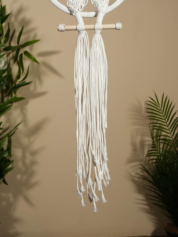 Ловец снов Ловец снов "Сова" 22х80 см. светлый глаз