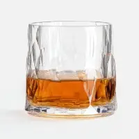 Стакан небьющийся Sate Crystal, вращающийся, прозрачный