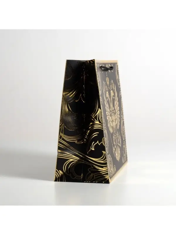 Пакет подарочный, упаковка, &laquo;Gold Russia&raquo;, 32&times;26&times;12 см