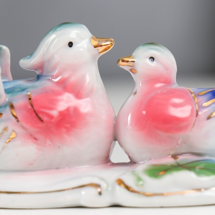 Сувенир керамика Сувенир керамика "Уточки-мандаринки в пруду" 4,5х3,5х9,5 см