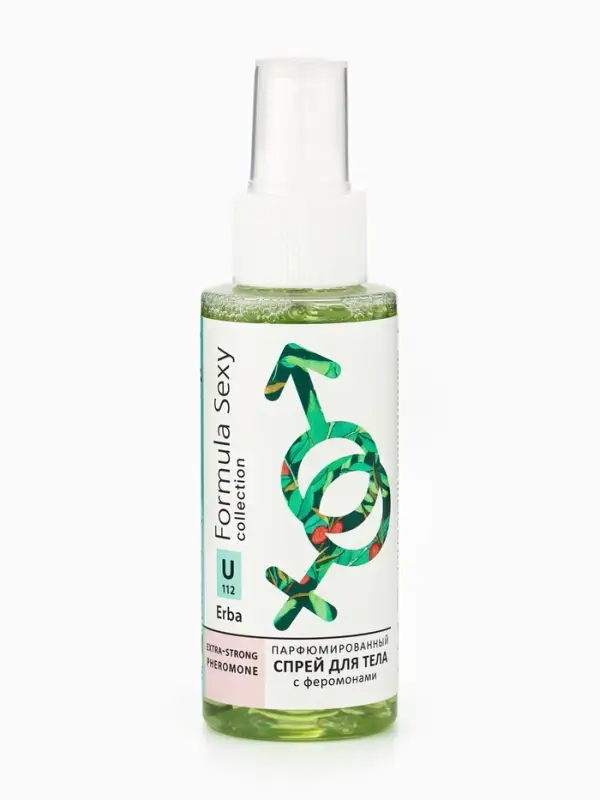 Мист парфюмированный спрей с феромонами для тела Formula Sexy Erba U112, 100 мл (по мотивам Erba Pura (Sospiro)