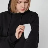 Худи унисекс Hand Some, черное, размер M/L