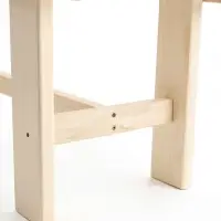 Лавка деревянная для дачи и бани, 120&times;40&times;41 см, из наличника