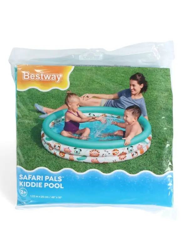 Бассейн надувной, 122&times;25 см, от 2 лет, МИКС, 51009/51226 Bestway